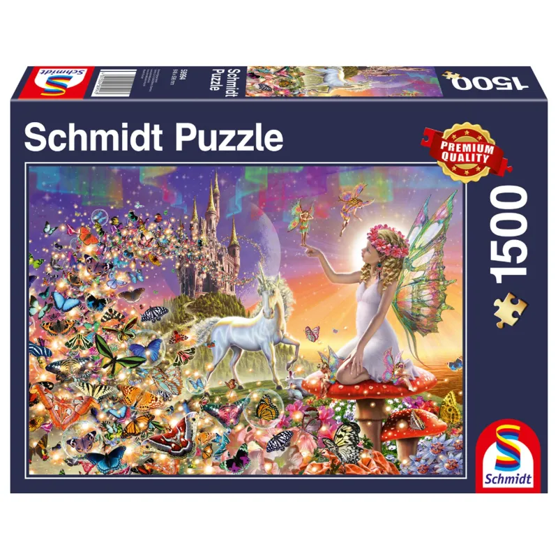 PUZZLE BAŚNIOWA KRAINA 1500 ELEMENTÓW SCHMIDT 12+