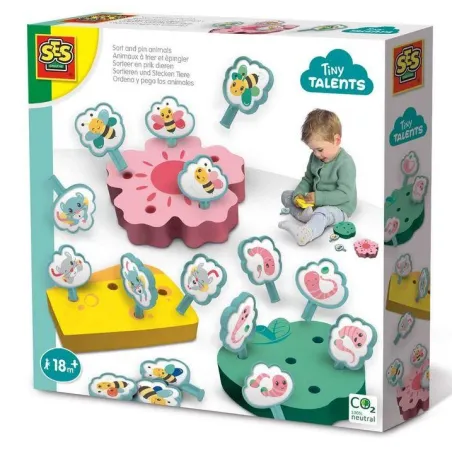 SORTUJ I ZBIERAJ PASUJĄCE ZWIERZĘTA SES CREATIVE 18M+