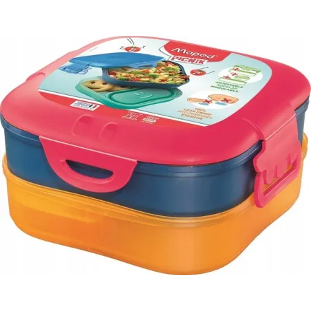MODUŁOWY LUNCHBOX POJEMNIK NA ŻYWNOŚĆ MAPED PICNIK 1,2L