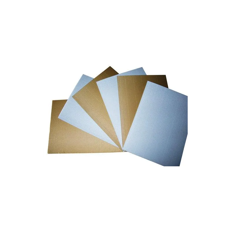 TEKTURA FALISTA ZŁOTA SREBRNA 10 ARKUSZY B4