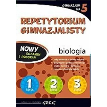 Repetytorium gimnazjalisty  biologia  tablice