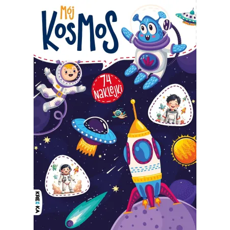 Mój Kosmos. Kolorowanka Z Naklejkami Mój Kosmos. Kolorowanka Z Naklejkami