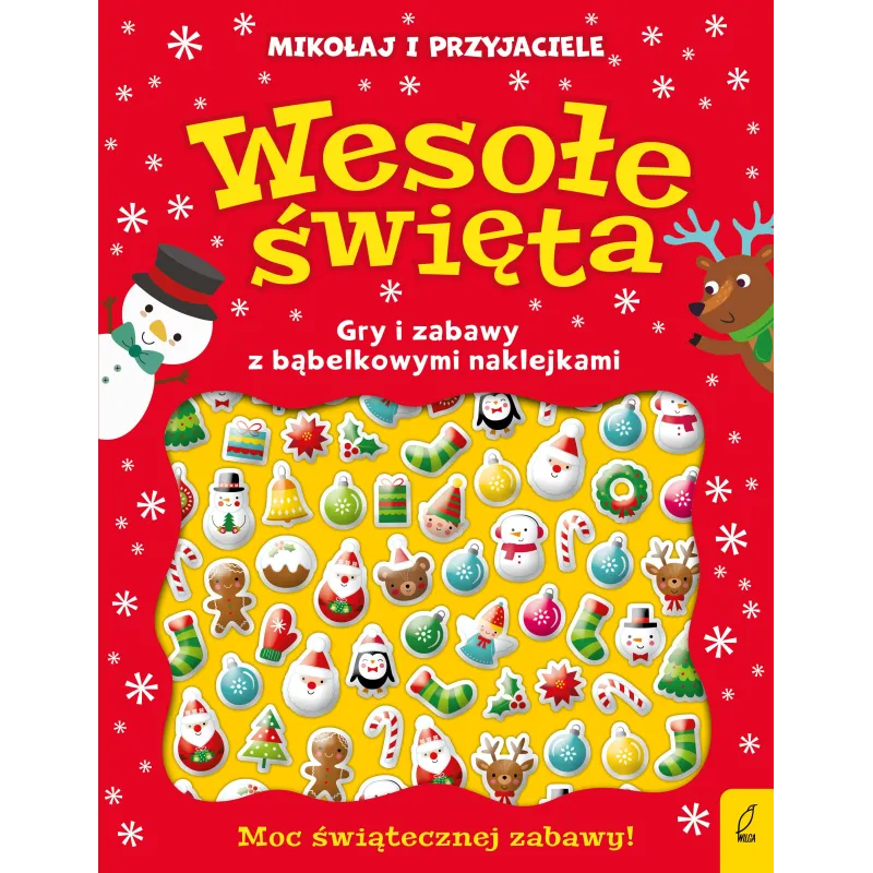 WESOŁE ŚWIĘTA WYPUKŁE NAKLEJKI - Wilga WESOŁE ŚWIĘTA WYPUKŁE NAKLEJKI - Wilga