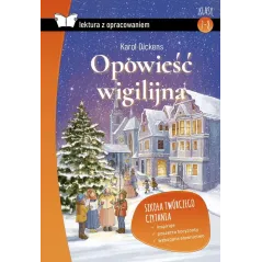 OPOWIEŚĆ WIGILIJNA LEKTURA Z OPRACOWANIEM Dickens Charles - SBM