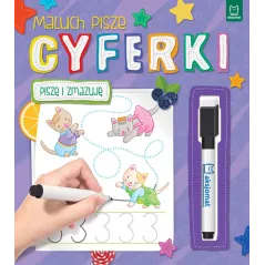 MALUCH PISZE CYFERKI. PISZĘ I ZMAZUJĘ - Aksjomat