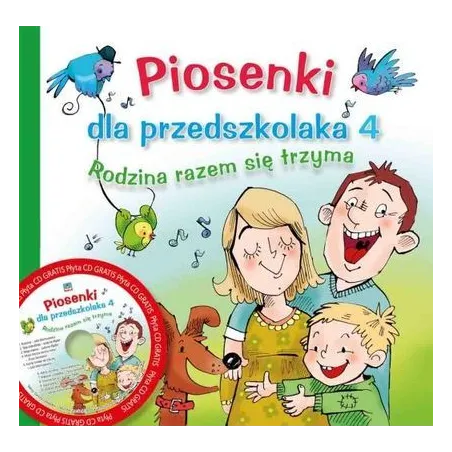 PIOSENKI DLA PRZEDSZKOLAKA 4 + CD Zawadzka Danuta - Skrzat