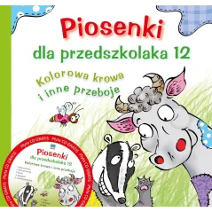 PIOSENKI DLA PRZEDSZKOLAKA 12 + CD Zawadzka Danuta - Skrzat