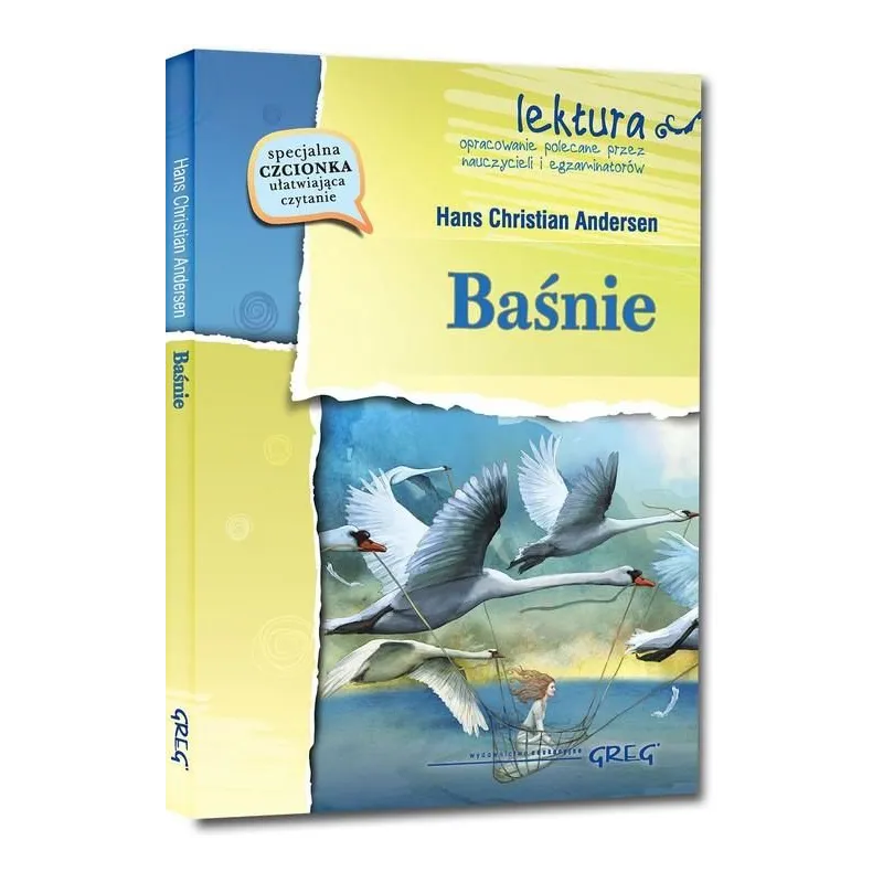 BAŚNIE LEKTURA Z OPRACOWANIEM Hans Christian Andersen - Greg BAŚNIE LEKTURA Z OPRACOWANIEM Hans Christian Andersen - Greg