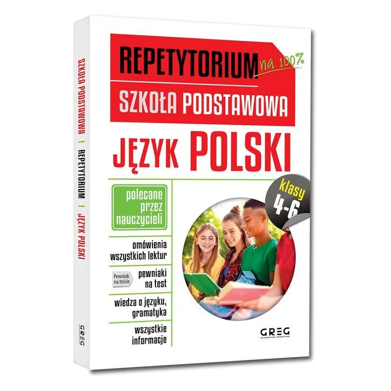 REPETYTORIU SZKOŁA PODSTAWOWA 4-6 JĘZYK POLSKI REPETYTORIU SZKOŁA PODSTAWOWA 4-6 JĘZYK POLSKI