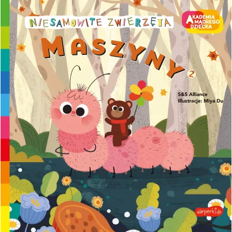 MASZYNY 2 AKADEMIA MĄDREGO DZIECKA. NIESAMOWITE ZWIERZĘTA S&S Alliance - Harperkids