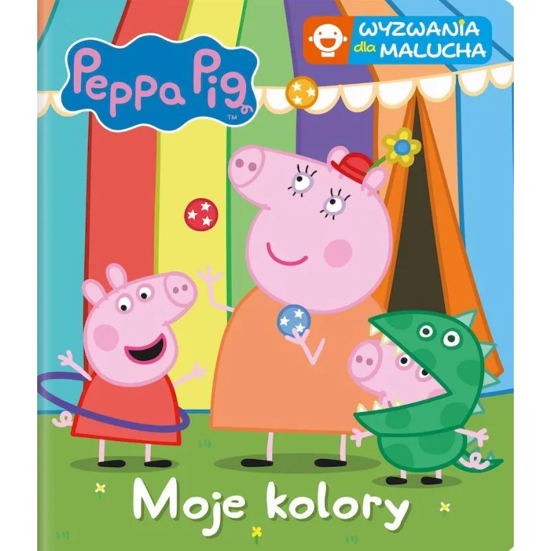 ŚWINKA PEPPA. MOJE KOLORY. WYZWANIA DLA MALUCHA ŚWINKA PEPPA. MOJE KOLORY. WYZWANIA DLA MALUCHA
