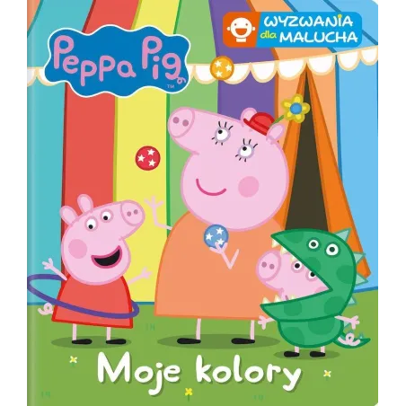 ŚWINKA PEPPA. MOJE KOLORY. WYZWANIA DLA MALUCHA