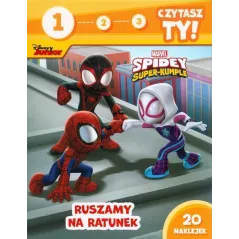 MARVEL SPIDEY I SUPER-KUMPLE. RUSZAMY NA RATUNEK. 1, 2, 3, CZYTASZ TY!