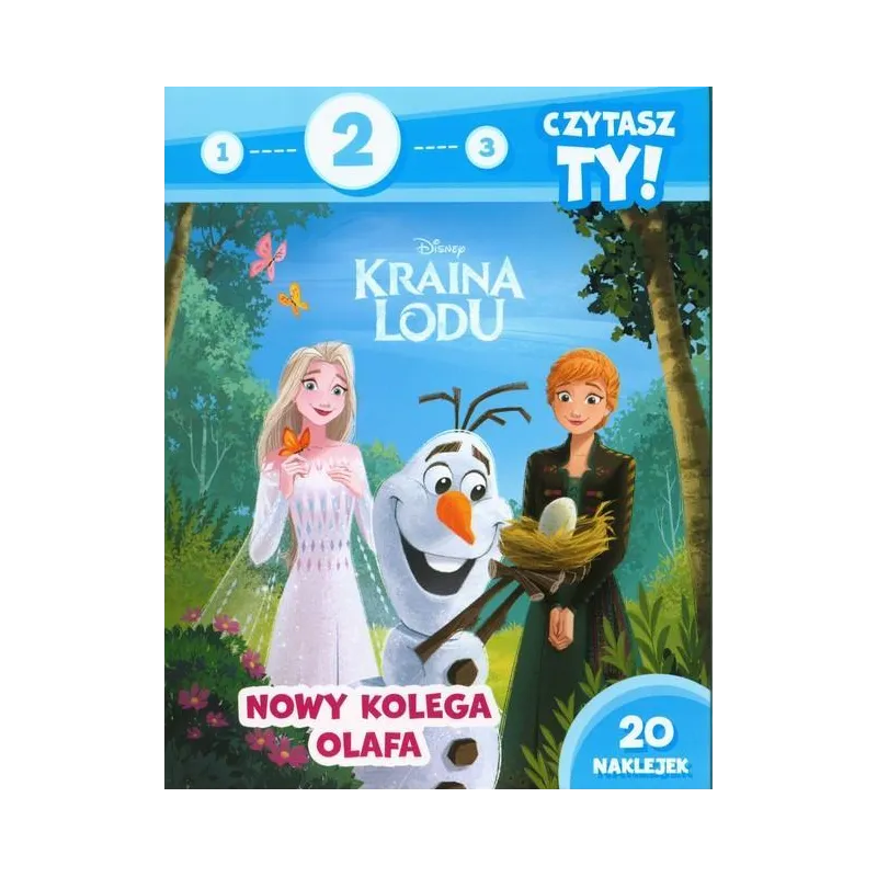 DISNEY KRAINA LODU. NOWY KOLEGA OLAFA. 1, 2, 3 CZYTASZ TY! DISNEY KRAINA LODU. NOWY KOLEGA OLAFA. 1, 2, 3 CZYTASZ TY!