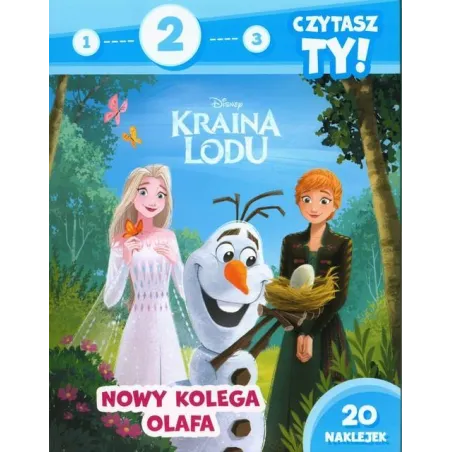 DISNEY KRAINA LODU. NOWY KOLEGA OLAFA. 1, 2, 3 CZYTASZ TY!
