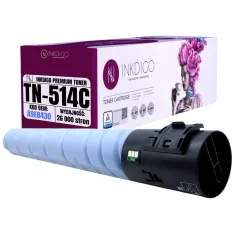 INKDIGO TN-514C TONER ZAMIENNY CYAN DO BIZHUB C458/C558/C658