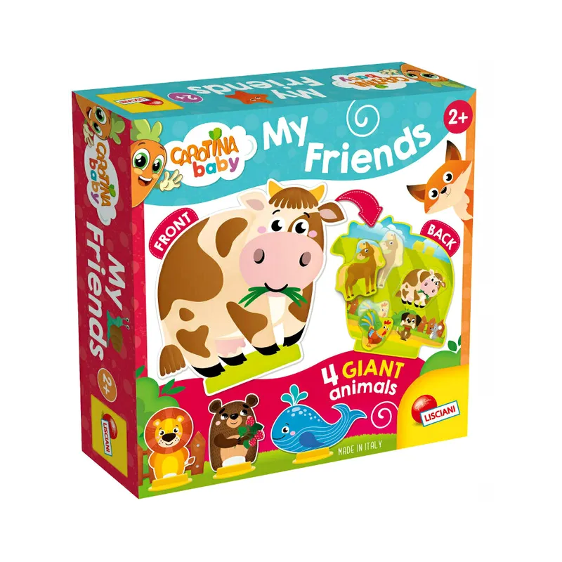 MOI ZWIERZĘCY PRZYJACIELE CAROTINA BABY LISCIANI 2+