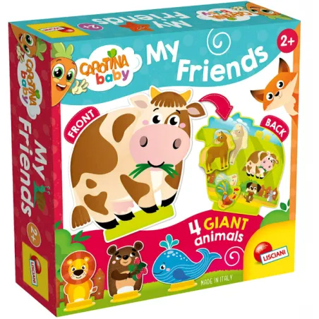 MOI ZWIERZĘCY PRZYJACIELE CAROTINA BABY LISCIANI 2+