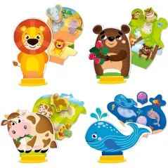 Moi Zwierzęcy Przyjaciele Carotina Baby Lisciani 2+