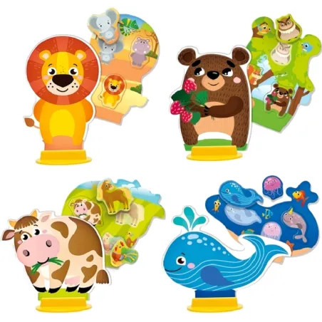 Moi Zwierzęcy Przyjaciele Carotina Baby Lisciani 2+