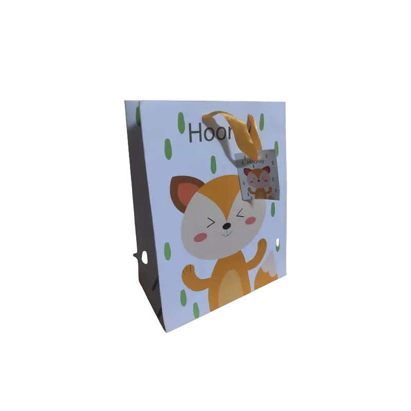 TORBA PREZENTOWA HOORAY 17.5 X 23 X 10 CM - Pictura