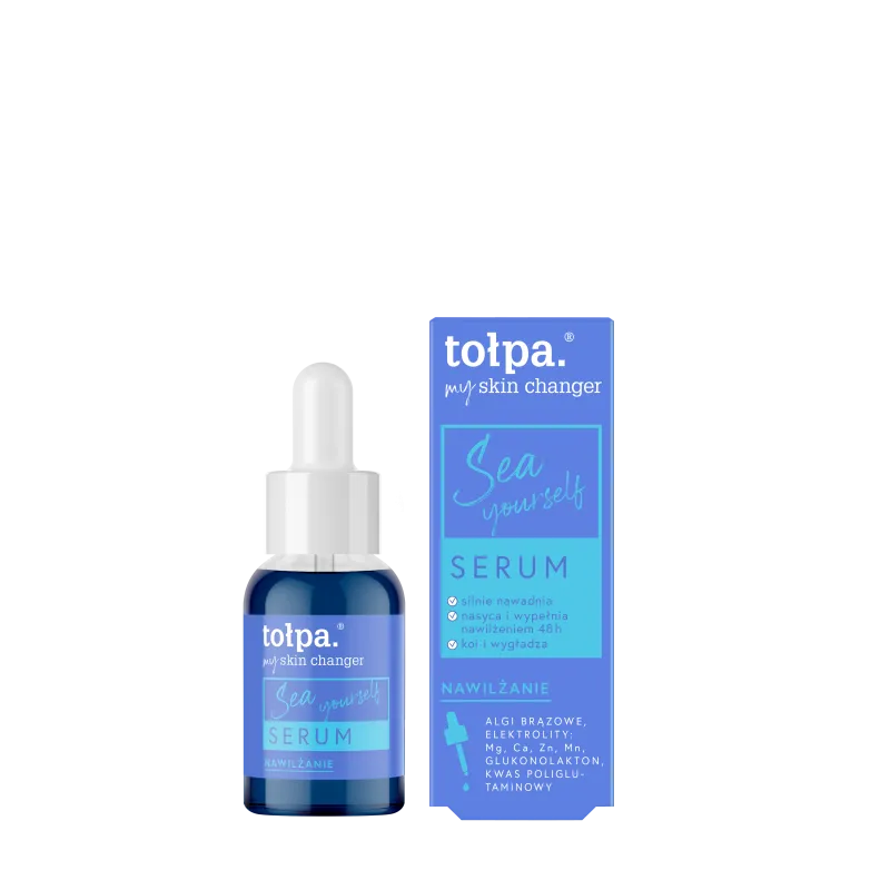 TOŁPA MY SKIN CHANGER SEA YOURSELF SERUM NAWILŻAJĄCE 30 ML TOŁPA MY SKIN CHANGER SEA YOURSELF SERUM NAWILŻAJĄCE 30 ML