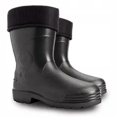 OCIEPLANE KALOSZE FARMER CZARNE Z WYJMOWANĄ WKŁADKĄ ROZMIAR 43 DEMAR