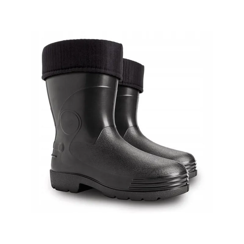 OCIEPLANE KALOSZE FARMER CZARNE Z WYJMOWANĄ WKŁADKĄ ROZMIAR 43 DEMAR