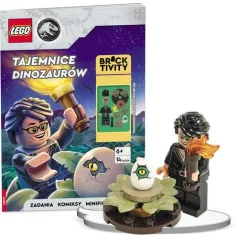 LEGO JURASSIC WORLD. TAJEMNICE DINOZAURÓW + FIGURKA 6+