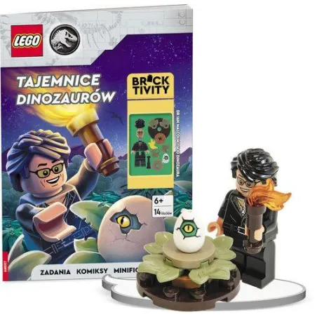 LEGO JURASSIC WORLD. TAJEMNICE DINOZAURÓW + FIGURKA 6+