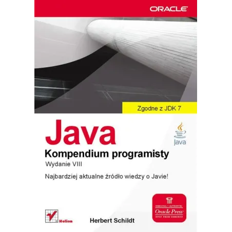 JAVA - KOMPENDIUM PROGRAMISTY Herbert Schildt - Helion