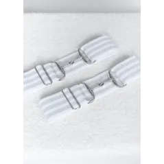 Pasek Damski W Paski Srebrny Ginny