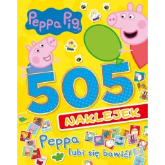 ŚWINKA PEPPA 505 NAKLEJEK PEPPA LUBI SIĘ BAWIĆ! - Media Service Zawada