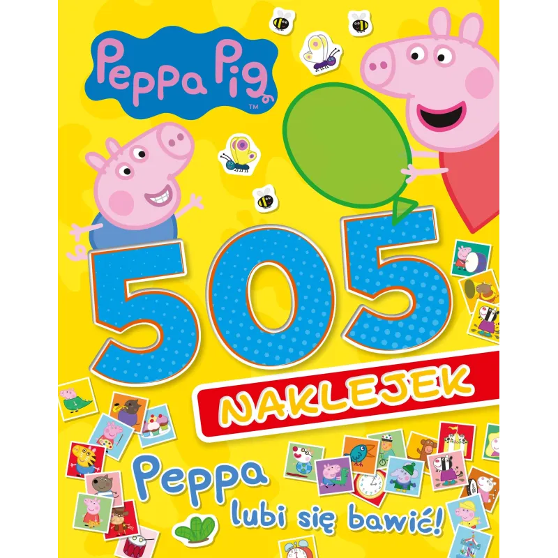 ŚWINKA PEPPA 505 NAKLEJEK PEPPA LUBI SIĘ BAWIĆ! - Media Service Zawada ŚWINKA PEPPA 505 NAKLEJEK PEPPA LUBI SIĘ BAWIĆ! - Media Service Zawada
