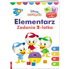 DISNEY MALUCH ELEMENTARZ ZADANIA 2-LATKA - Ameet