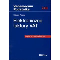 ELEKTRONICZNE FAKTURY VAT Elżbieta Rogala - Difin