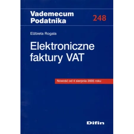 ELEKTRONICZNE FAKTURY VAT Elżbieta Rogala - Difin