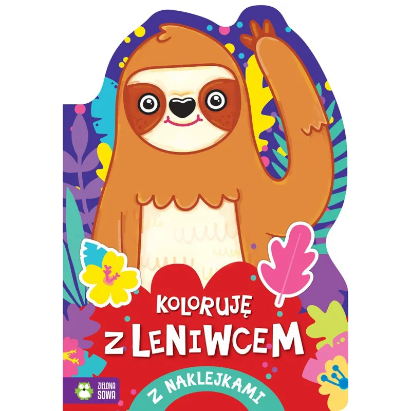 KOLORUJĘ Z LENIWCEM 4+ - Zielona Sowa