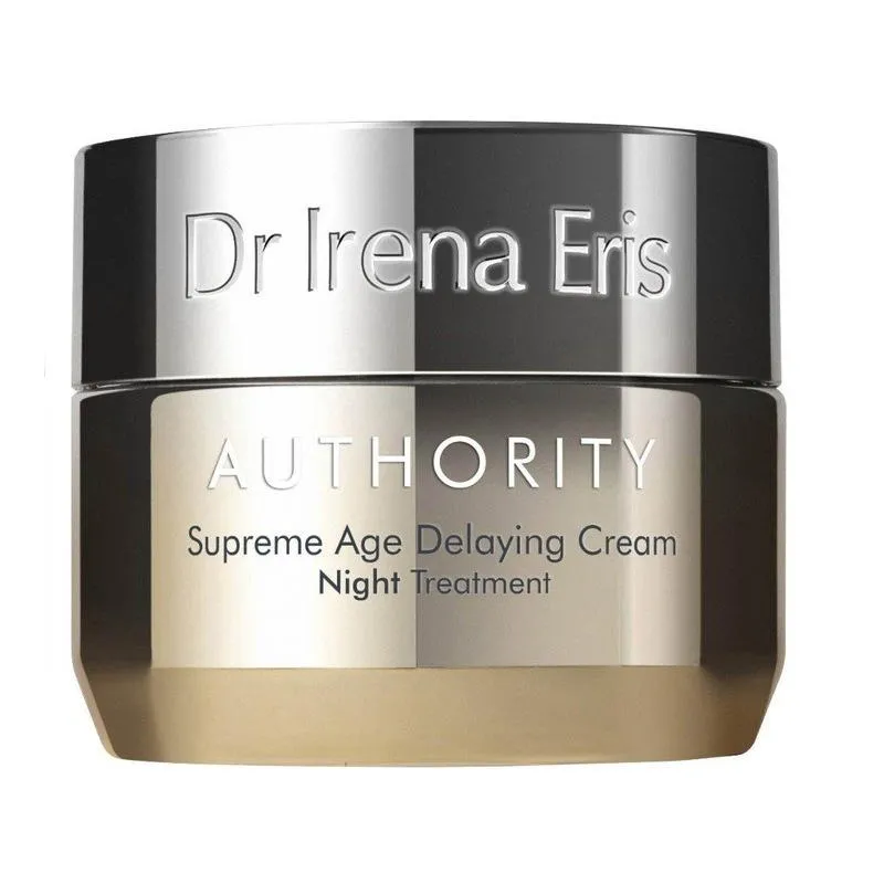 DR IRENA ERIS AUTHORITY SUPREME AGE DELAYING CREAM 50ML KREM NA NOC PRZECIWZMARSZCZKOWY