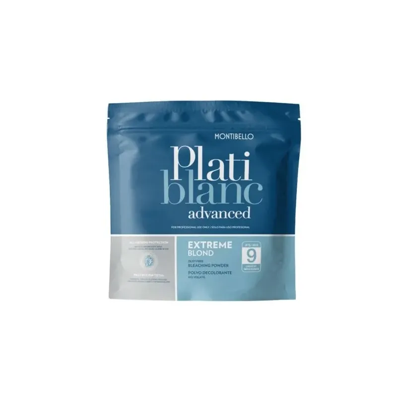 MONTIBELLO PLATIBLANC ADVANCED EXTREME BLOND 500G PROFESJONALNY ROZJAŚNIACZ DO 9 TONÓW