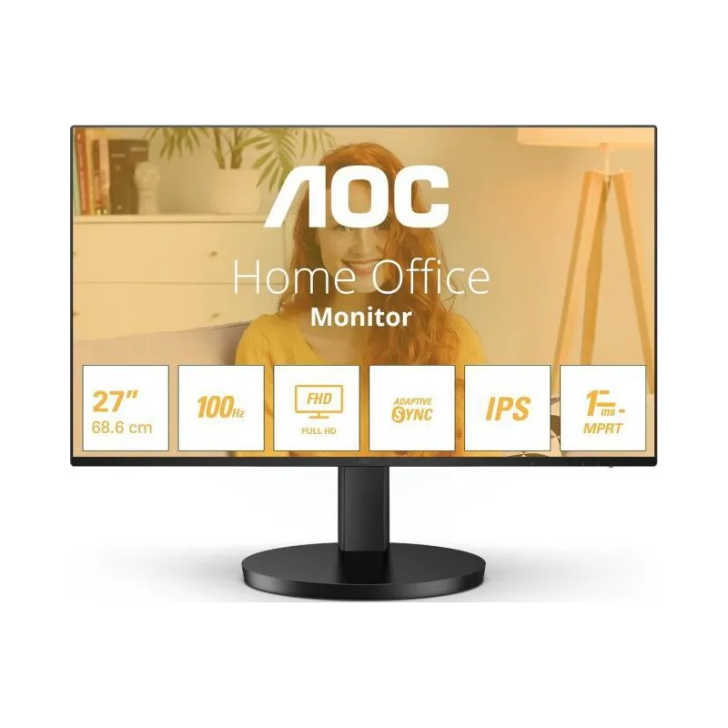 MONITOR AOC 27B3HA2 27" IPS 100HZ 1MS FULL HD DO DOMU I BIURA