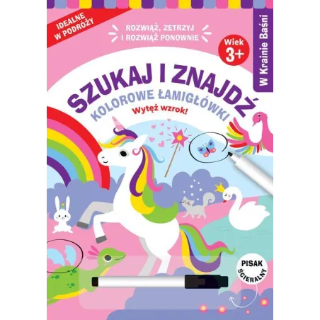 W Krainie Baśni. Szukaj I Znajdź. Kolorowe Łamigłówki 3+