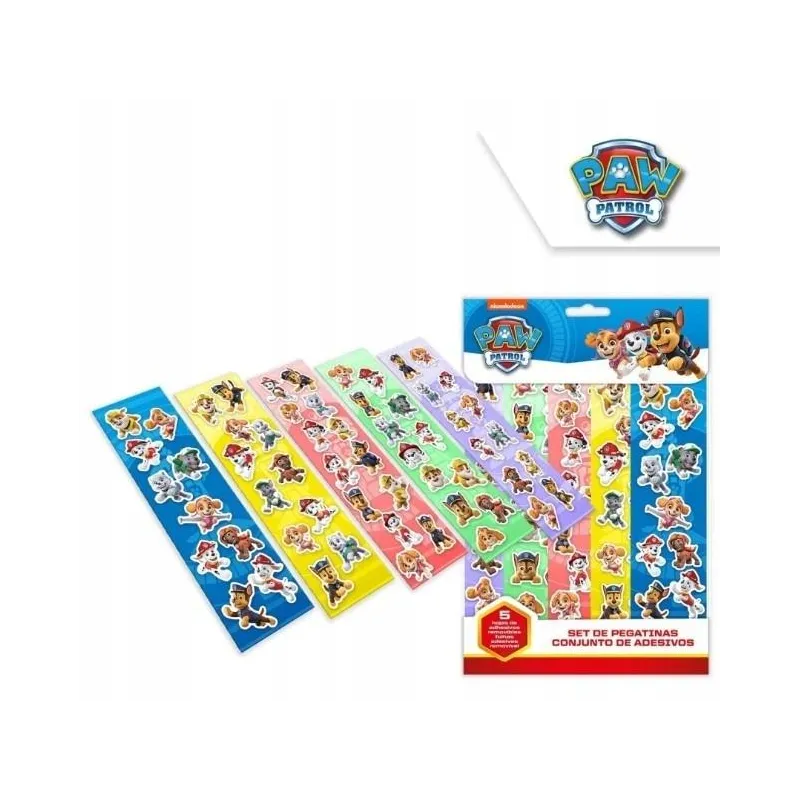 ZESTAW NAKLEJEK PSI PATROL KIDS EUROWSWAN 3+