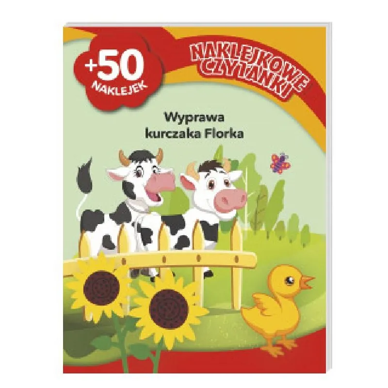 WYPRAWA KURCZAKA FLORKA. NAKLEJKOWE CZYTANKI