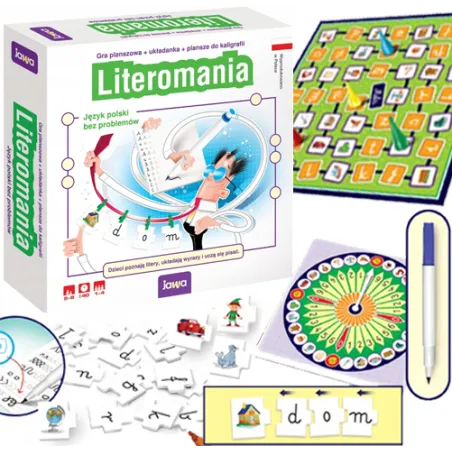 Edukacyjna Gra Literomania Dla Dzieci Nauka Pisania Jawa 4+