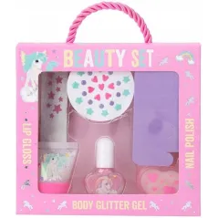 Zestaw Kosmetyków Dla Dziewcząt Ylvi I Minimoomis Z Błyszczykiem I Lakiery 6+