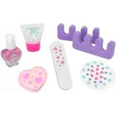ZESTAW KOSMETYKÓW DLA DZIEWCZĄT YLVI I MINIMOOMIS Z BŁYSZCZYKIEM I LAKIERY 6+