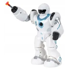 ROBOT INTERAKTYWNY ZIELONY CHODZI STRZELA STRZAŁKAMI ŚWIECI I WYDAJE DŹWIĘKI 6+