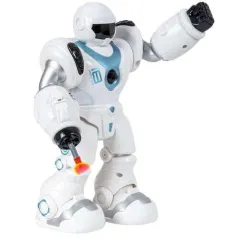 ROBOT INTERAKTYWNY ZIELONY CHODZI STRZELA STRZAŁKAMI ŚWIECI I WYDAJE DŹWIĘKI 6+