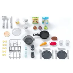 Duża Elektroniczna Kuchnia Tefal Studio Bubble Xxl 39 Elementów